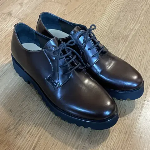 브라운 더비슈즈 로퍼 250