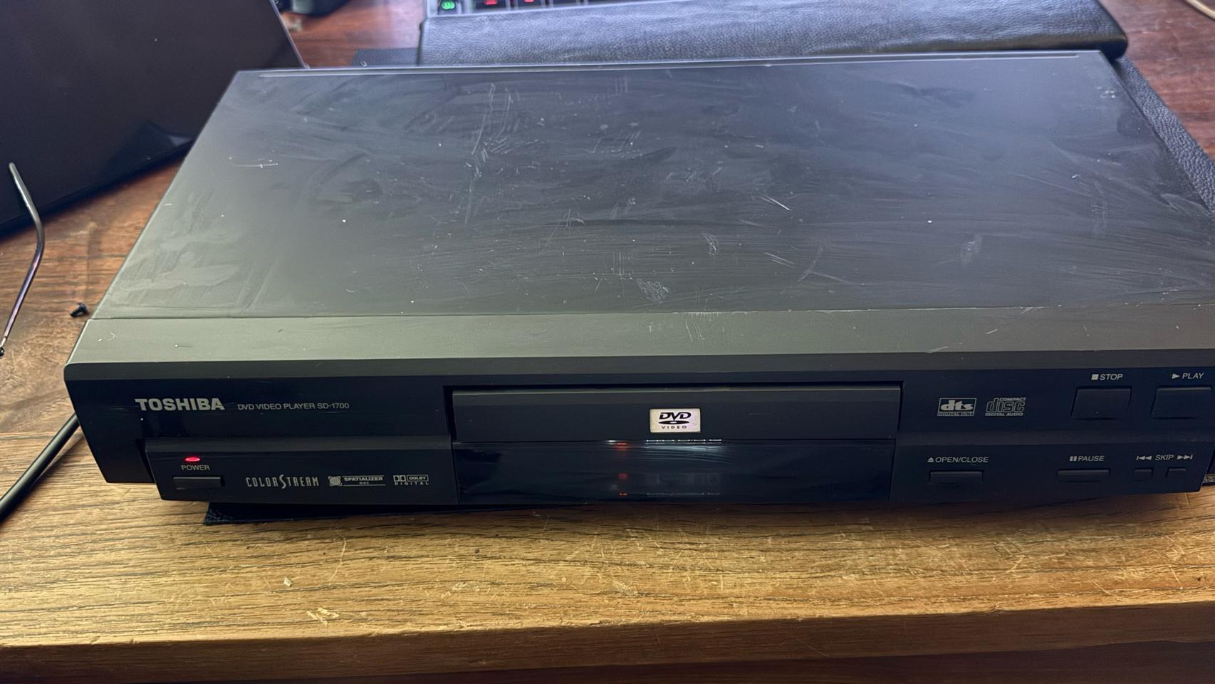 TOSHIBA SD1700 도시바 DVD 플레이어 (미국 카나다)