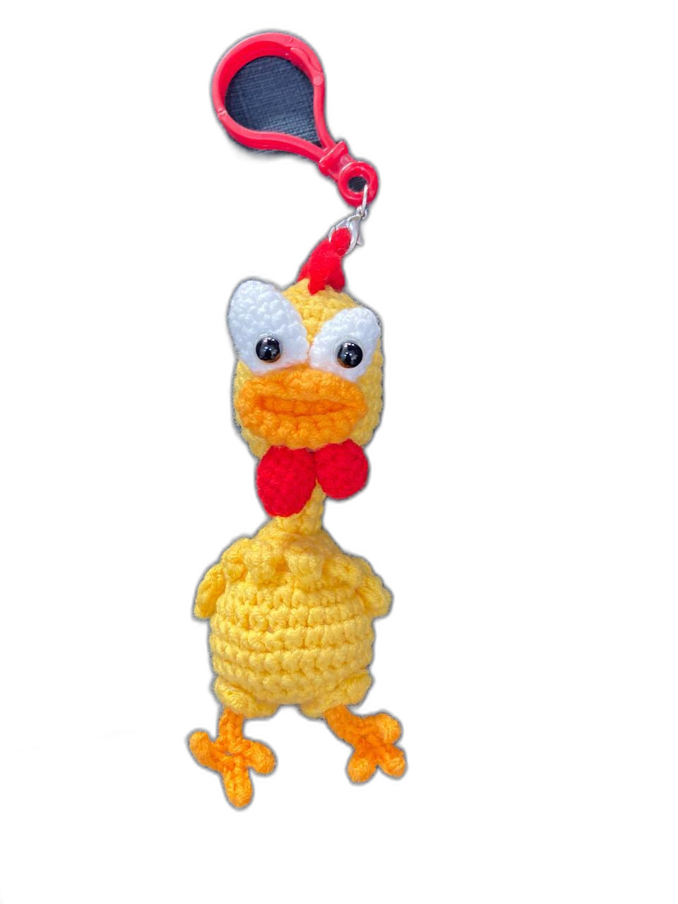 닭키링 가방고리 손뜨개 뜨개인형 핸드메이드