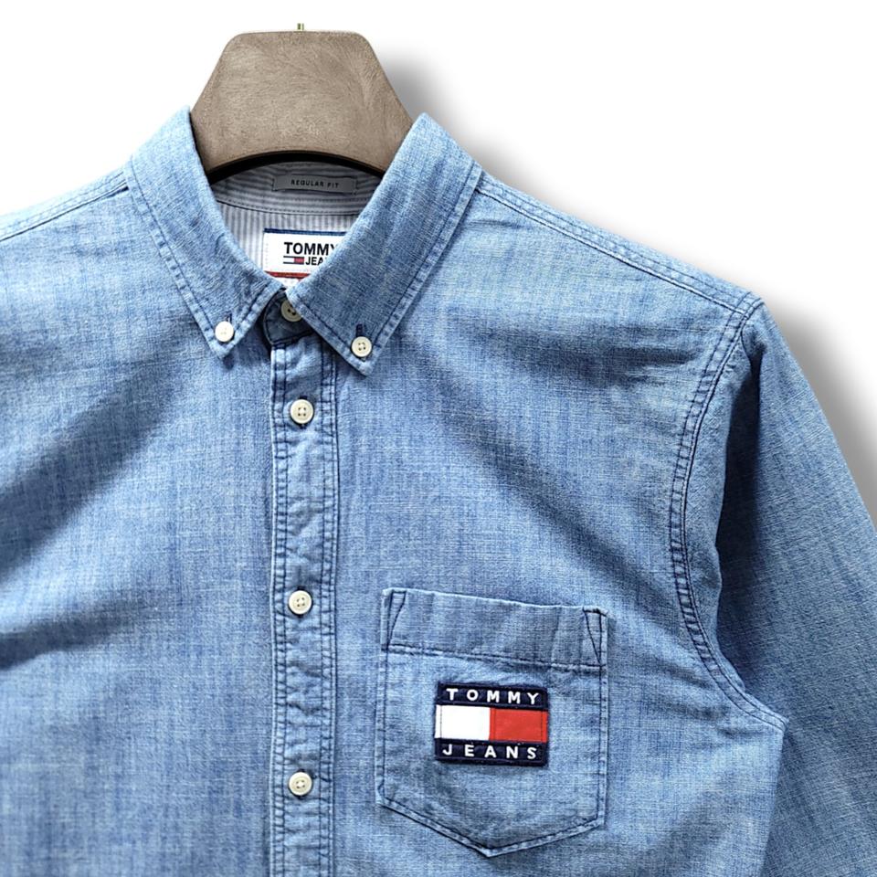 [S] 타미진스 연청데님 레귤러핏 긴팔셔츠