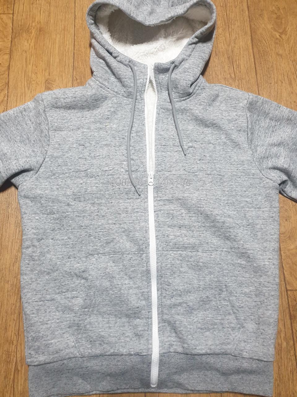 폴햄 안감 양털 후드집업 95 사이즈입니다