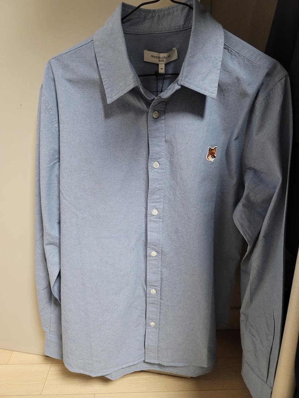 (100) 메종키츠네 남방 셔츠 미착용품