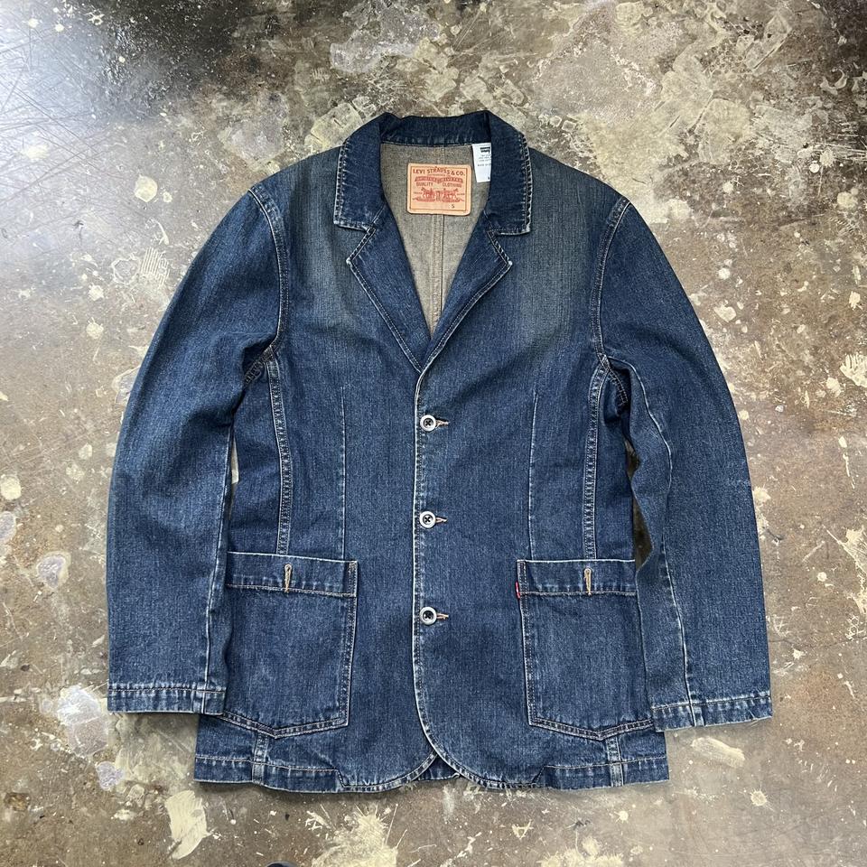 100) 리바이스 데님 자켓 블레이져 마이 레어템 워크웨어 웨스턴