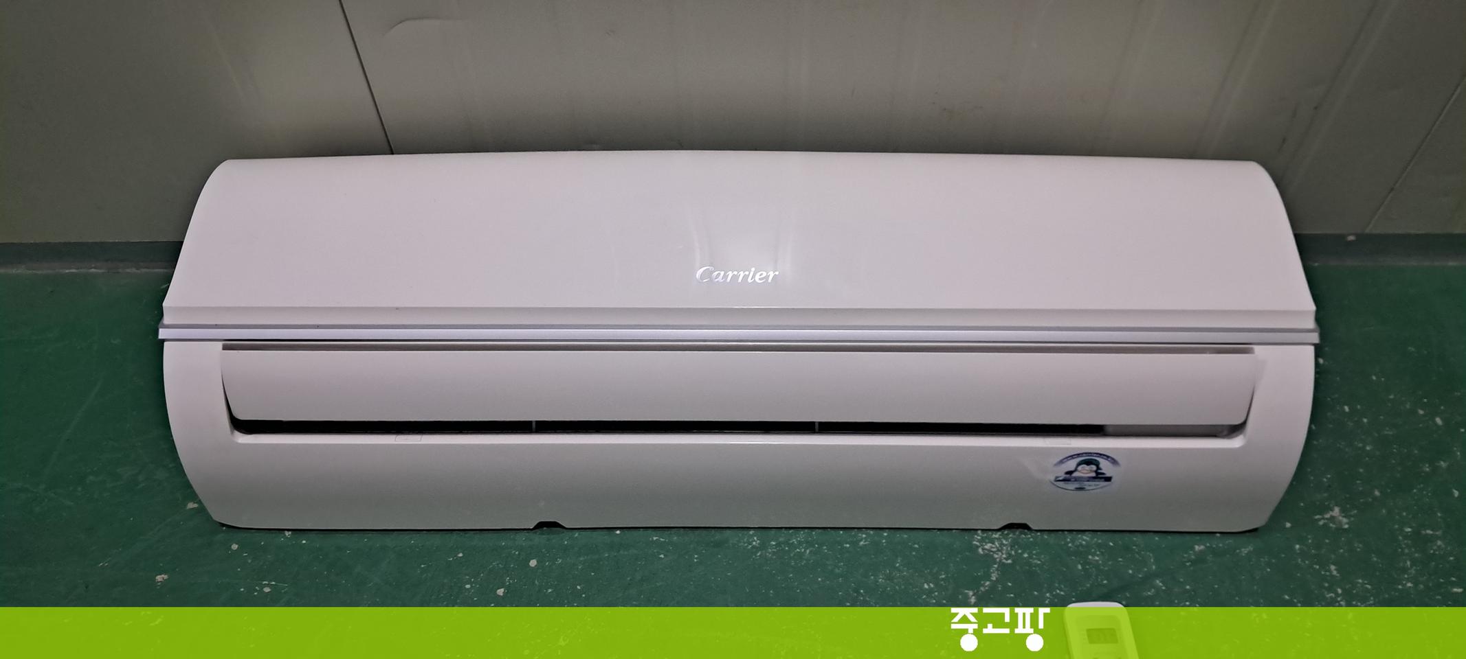3384 캐리어 10평 벽걸이에어컨(화이트+정속형)