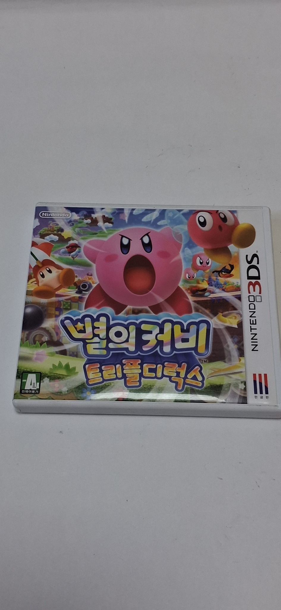 닌텐도 3DS  별의커비 트리플 디럭스  곽케이스 정판