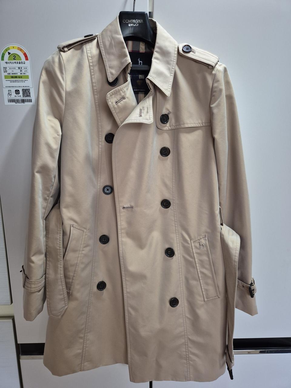 헤지스 여성 트렌치코트