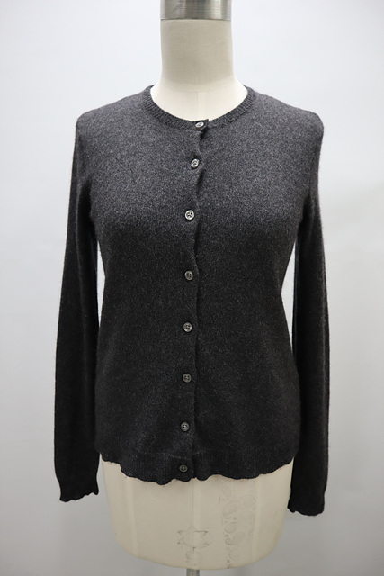 여성 랄프로렌 실크 캐시미어 가디건 레트로