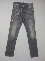 [46] 디스퀘어드2 앞지퍼 쿨가이 블랙진 청바지 30 29