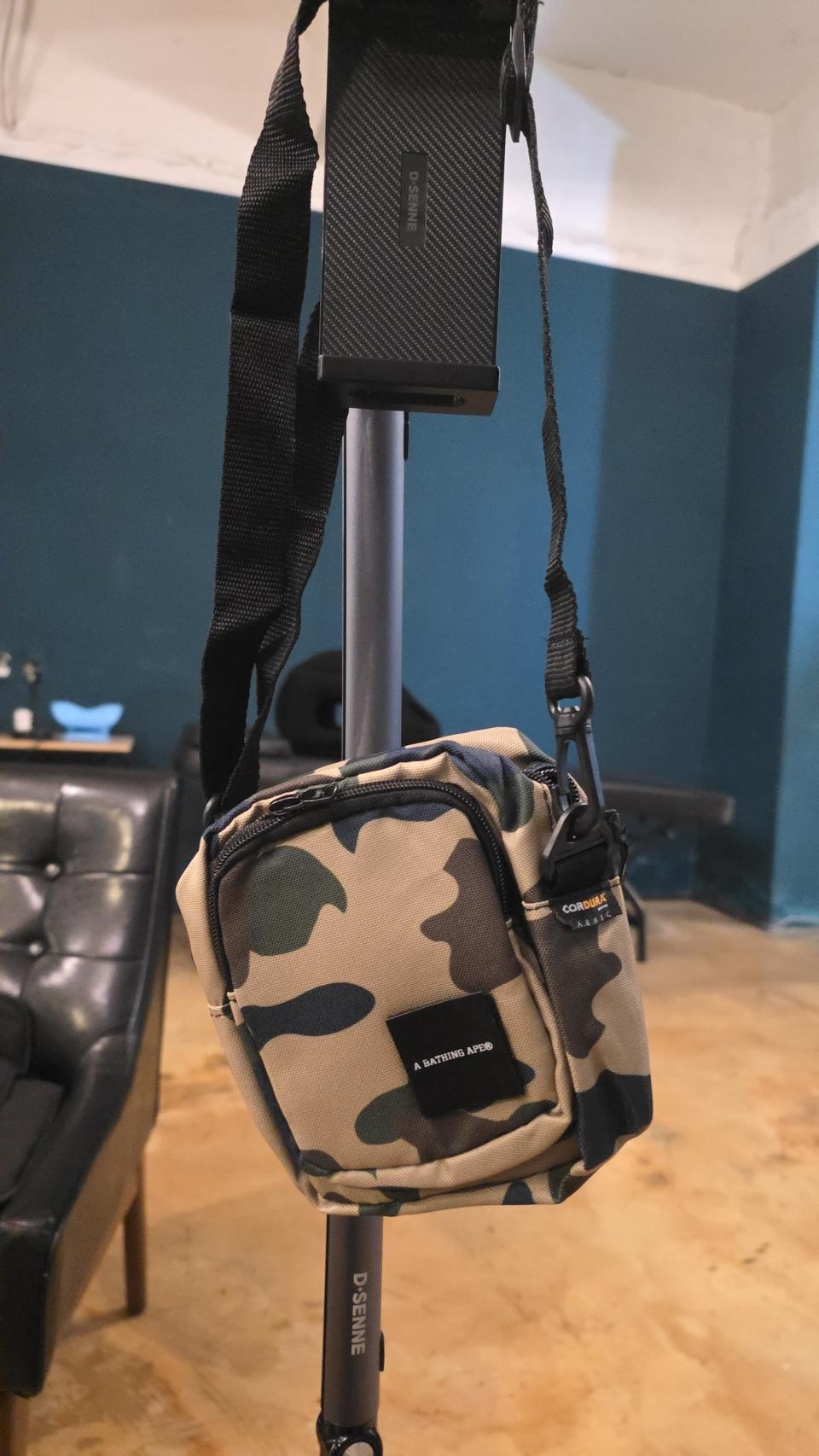 (새상품) 잡지부록 베이프 미니 크로스백 가방