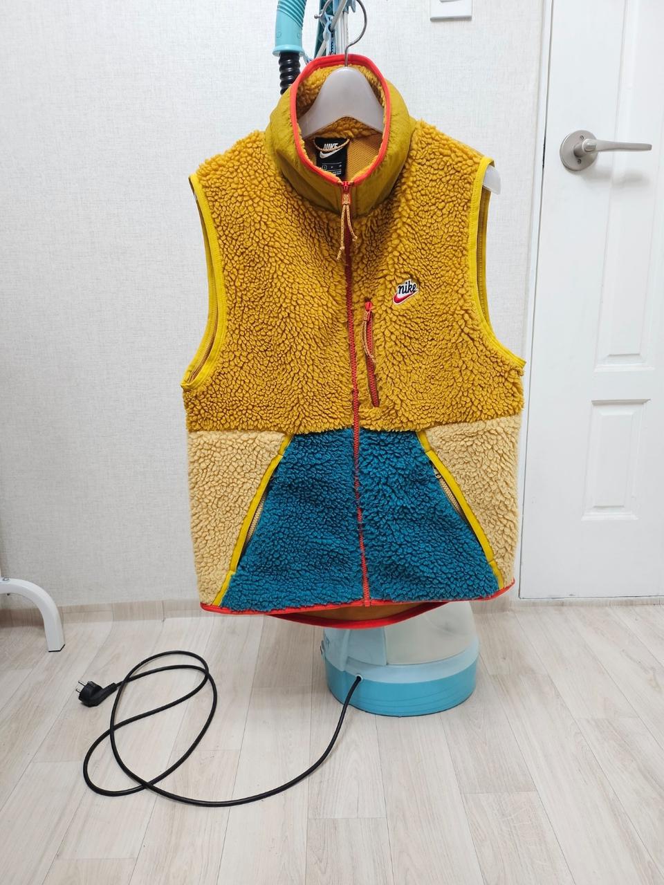 (90)S 나이키 NSW윈터 헤리티지 쉐르파 후리스점퍼조끼