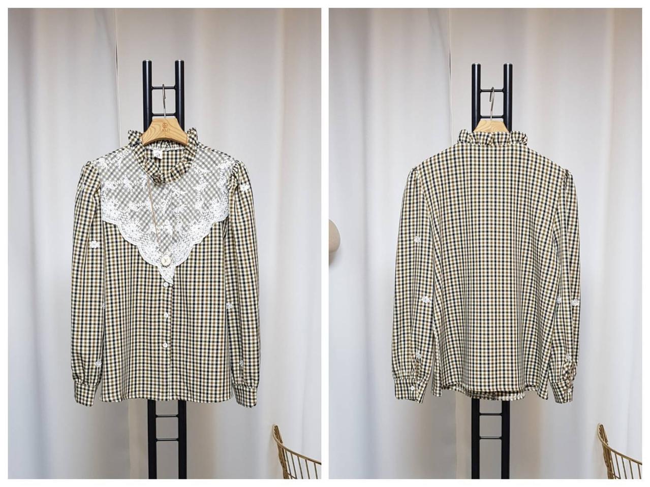 고퀄 탄탄 자수 스판남방 새상품(66반까지)