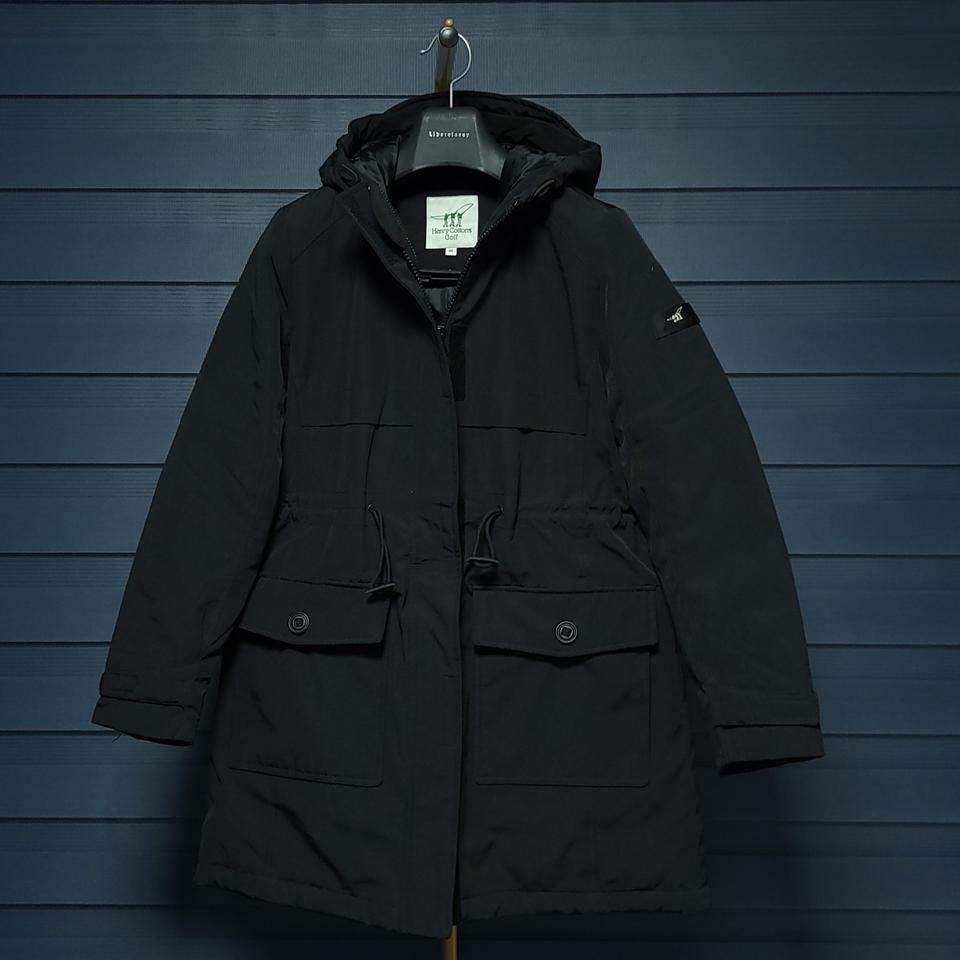 95 ) 헨리코튼골프 여성 구스 롱 패딩코트