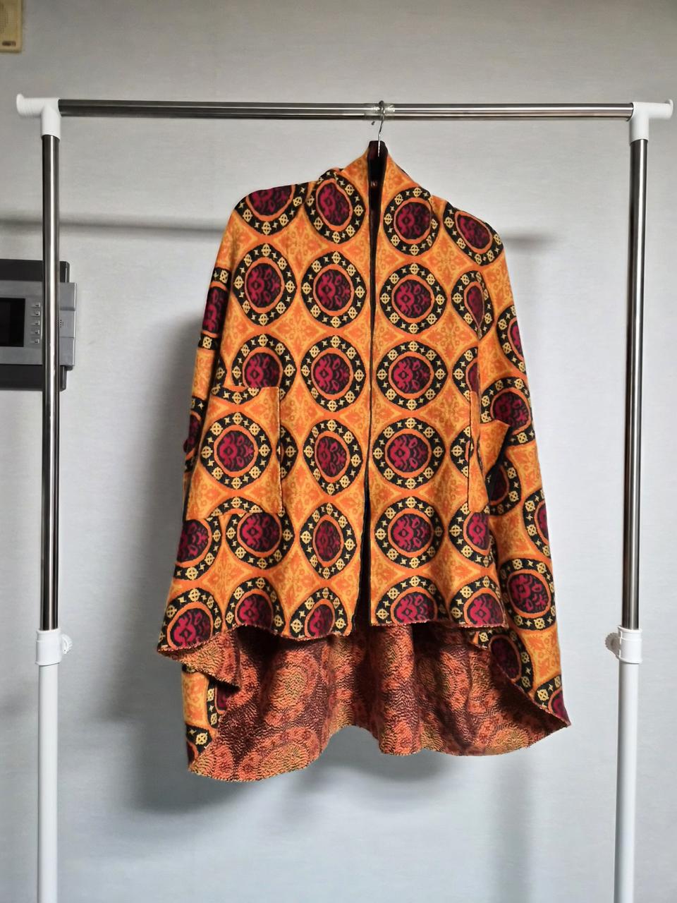 한번실착! 프리) 수입 케이프형 가디건