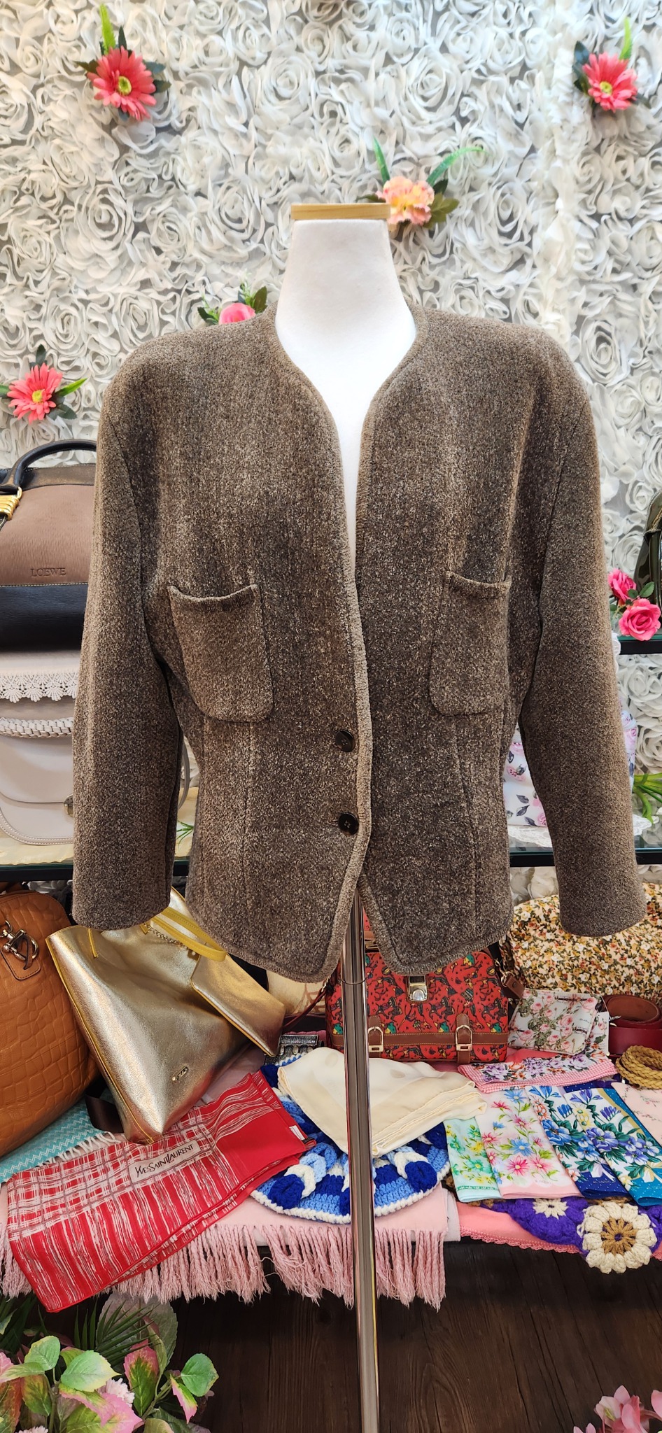 CORDIER 모혼방 니트 자켓(66)