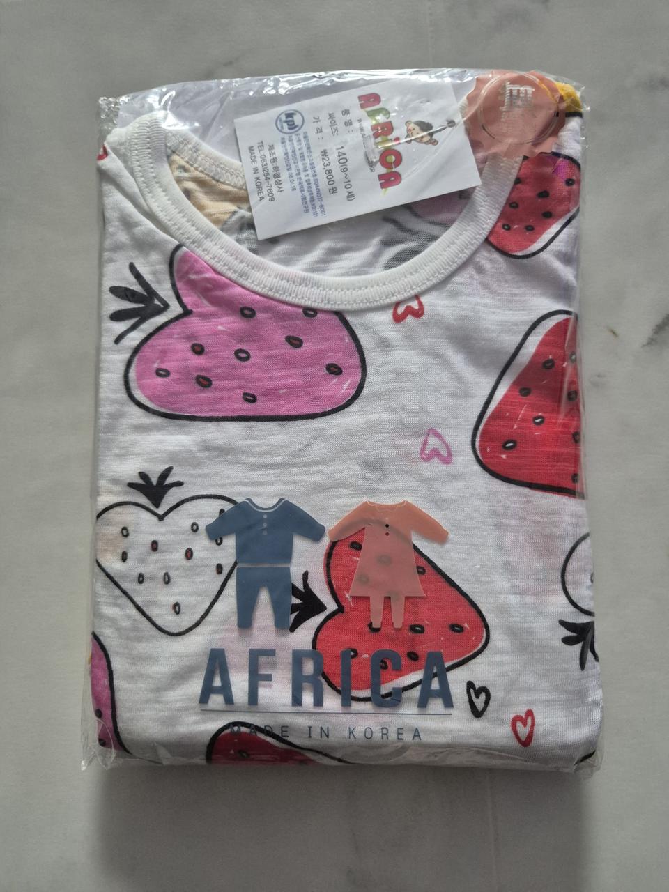 (새상품/140호)7부 내복세트