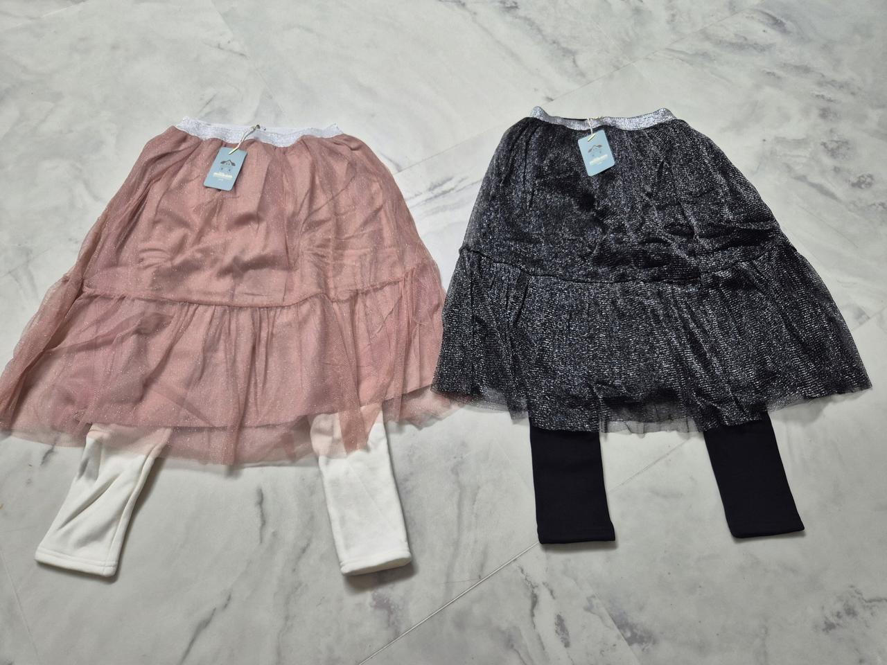 (새상품/150호)밀리밤 기모 치마 레깅스