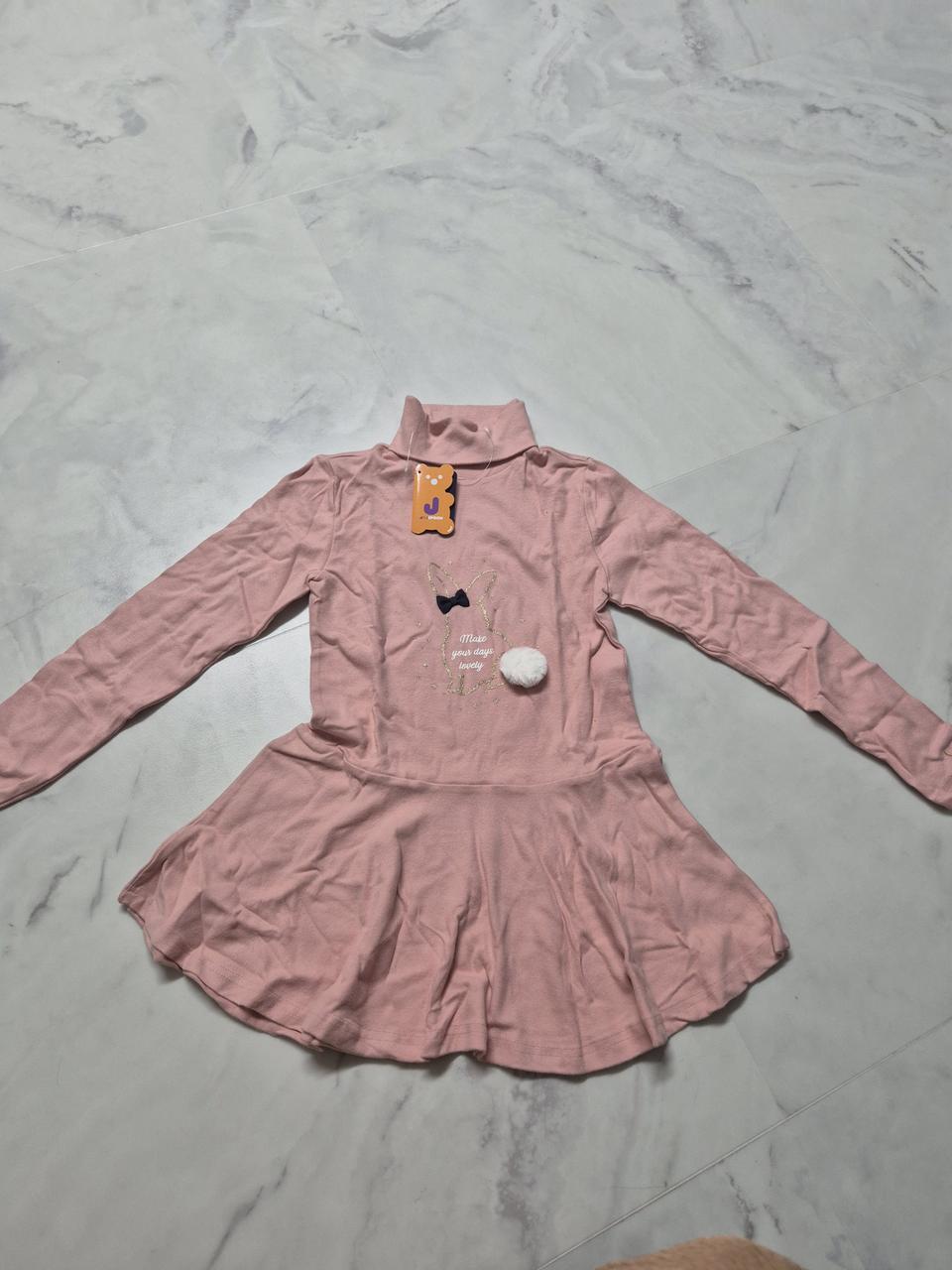 (새상품/150호)젤리스푼 목폴라 원피스/롱티