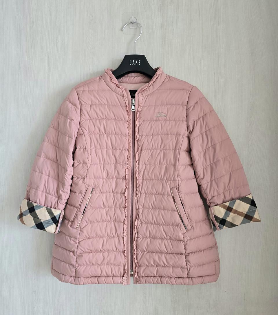 닥스키즈 여아 실루엣 경량 다운점퍼 120사이즈