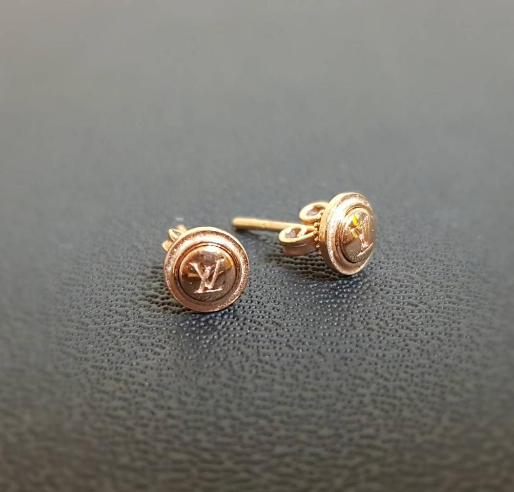 14k 루이 코인 귀걸이