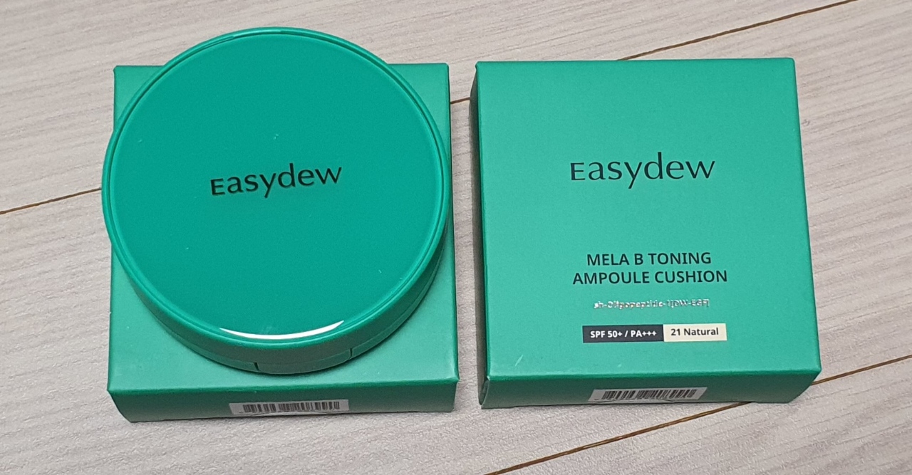 대웅제약 이지듀 멜라토닝 기미쿠션 21호 본품 미개봉새제품