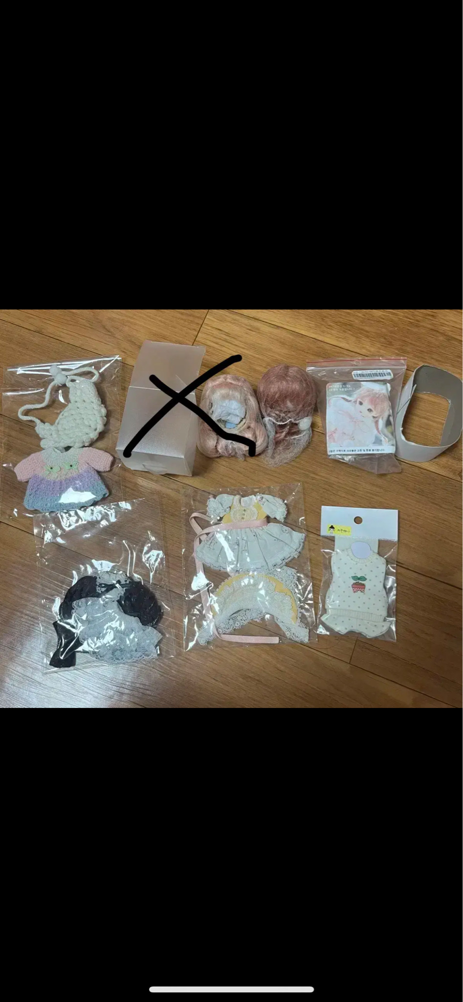 구체관절인형 포켓 의상,가발 일괄판매