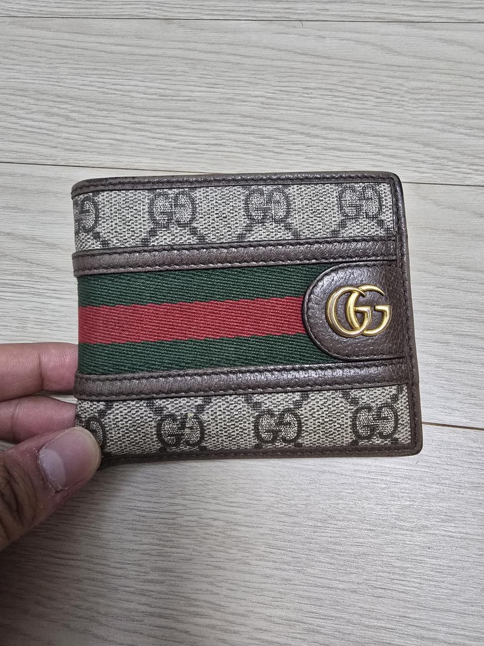 정품 구찌 오피디아 오디피아 반지갑