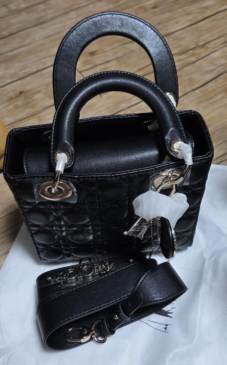 레이디백 블랙 토드 크로스 겸용