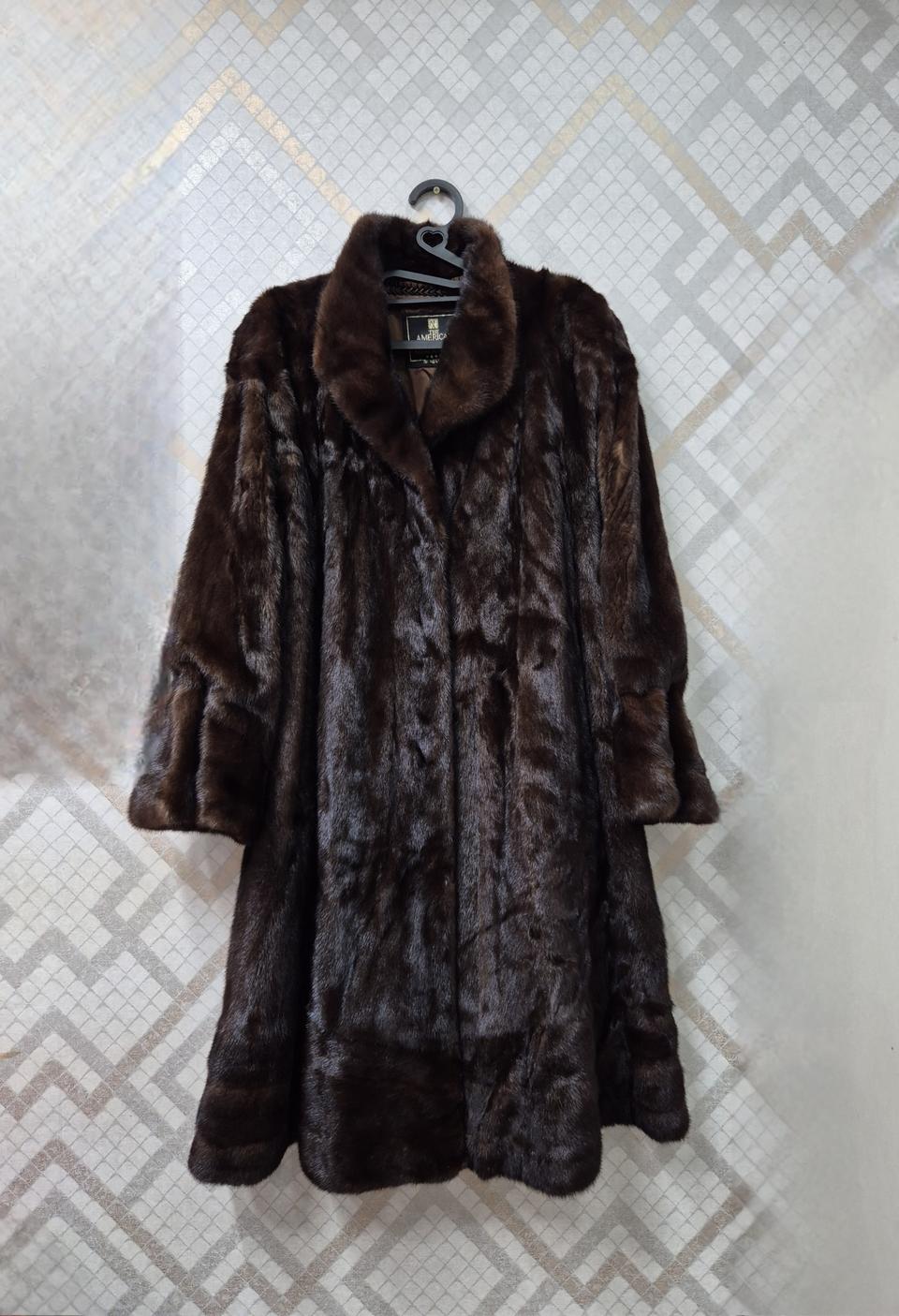 AMERICAN울트라 수입롱밍크 코트