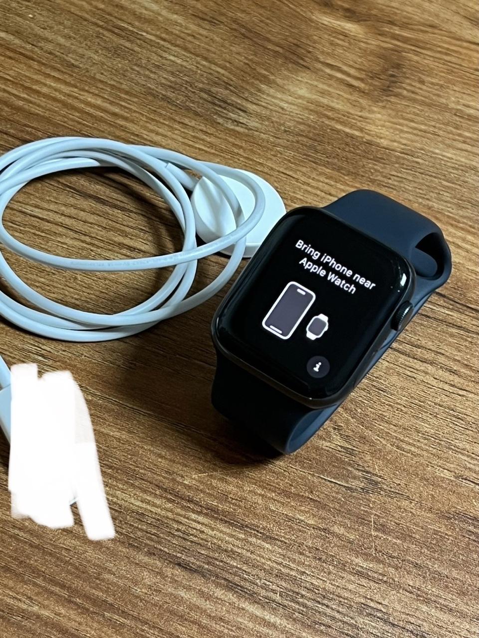 애플워치SE 1세대 44mm 스그알루미늄 gps 배터리91