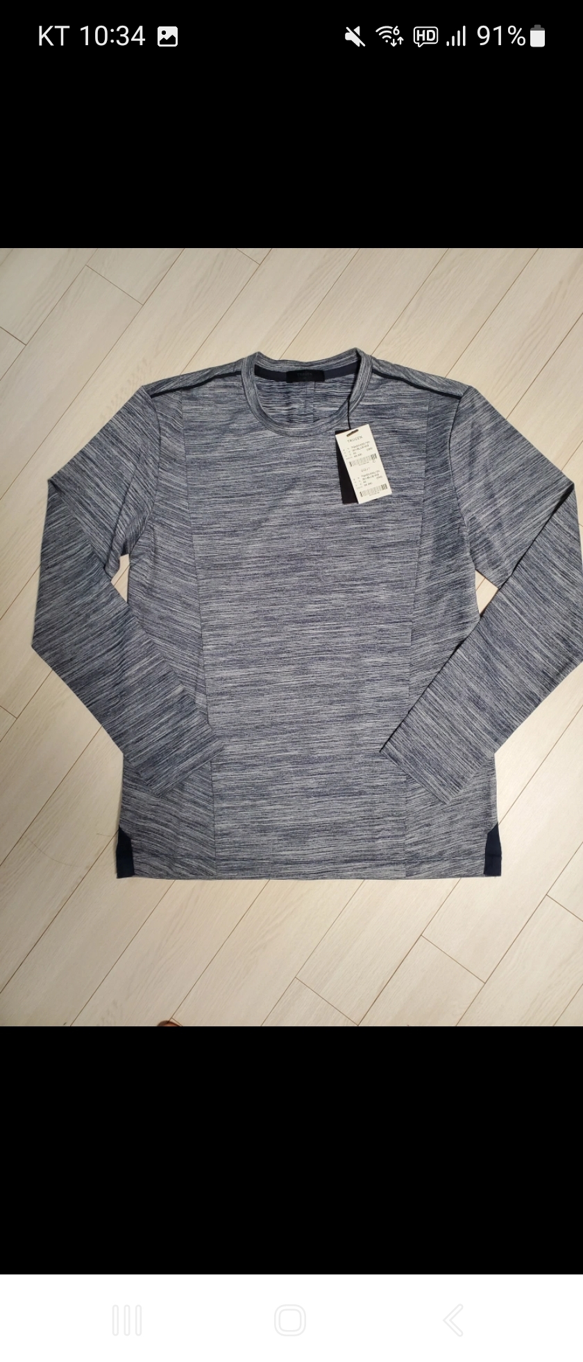 트루젠 라운드 티셔츠 TG6S3-MKL720 사이즈M(새상품)트루젠