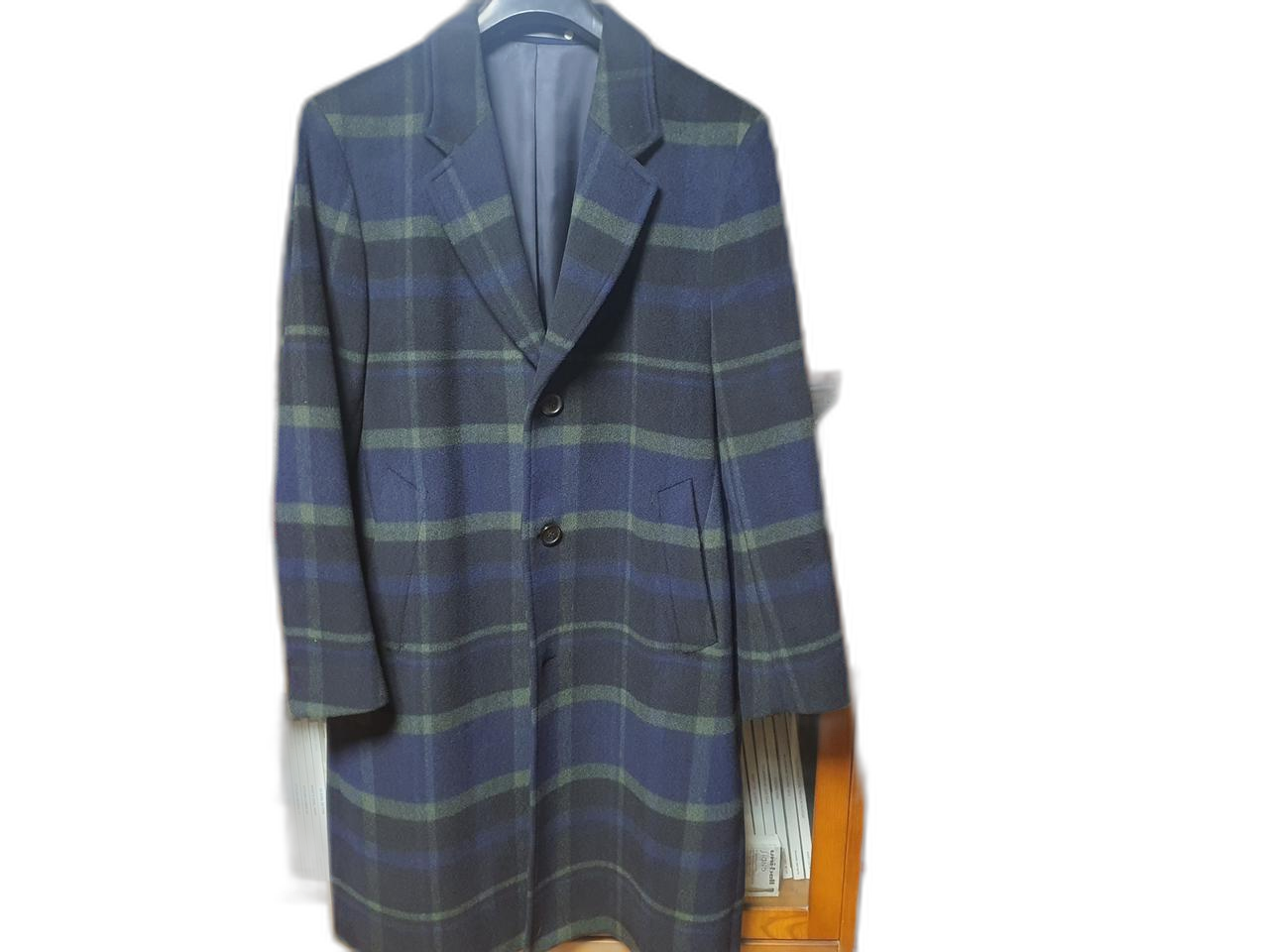 폴 스미스 체크 코트