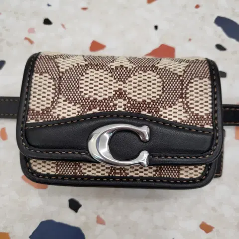 코치 밴딧 카드 케이스 벨트 백