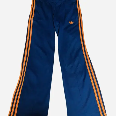 아디다스 오리지널 트랙팬츠 블루 오렌지 100