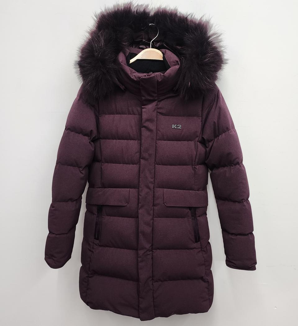 K2 여성 구스 롱패딩(90사이즈)
