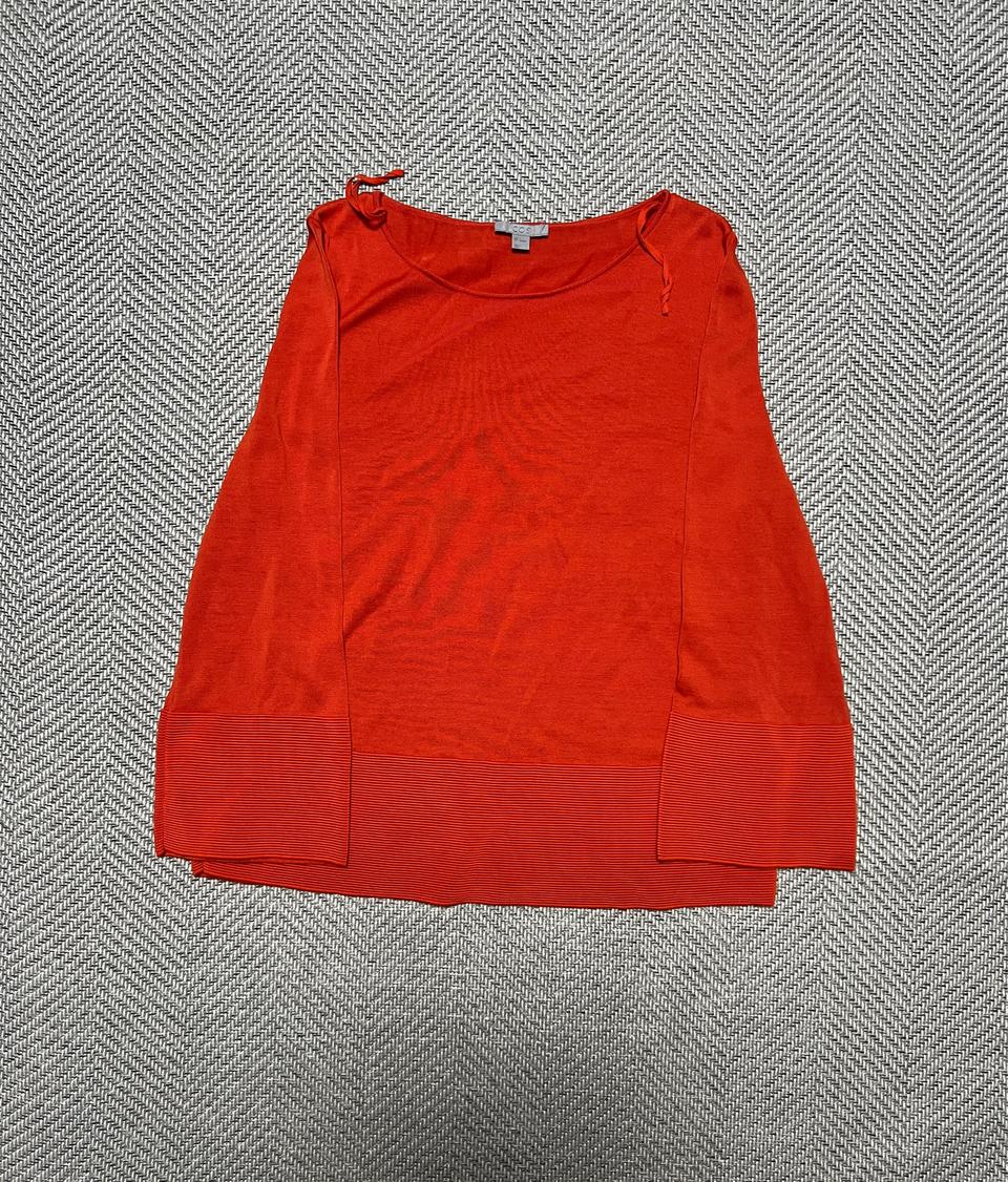 COS 코스 오렌지색 니트 정품