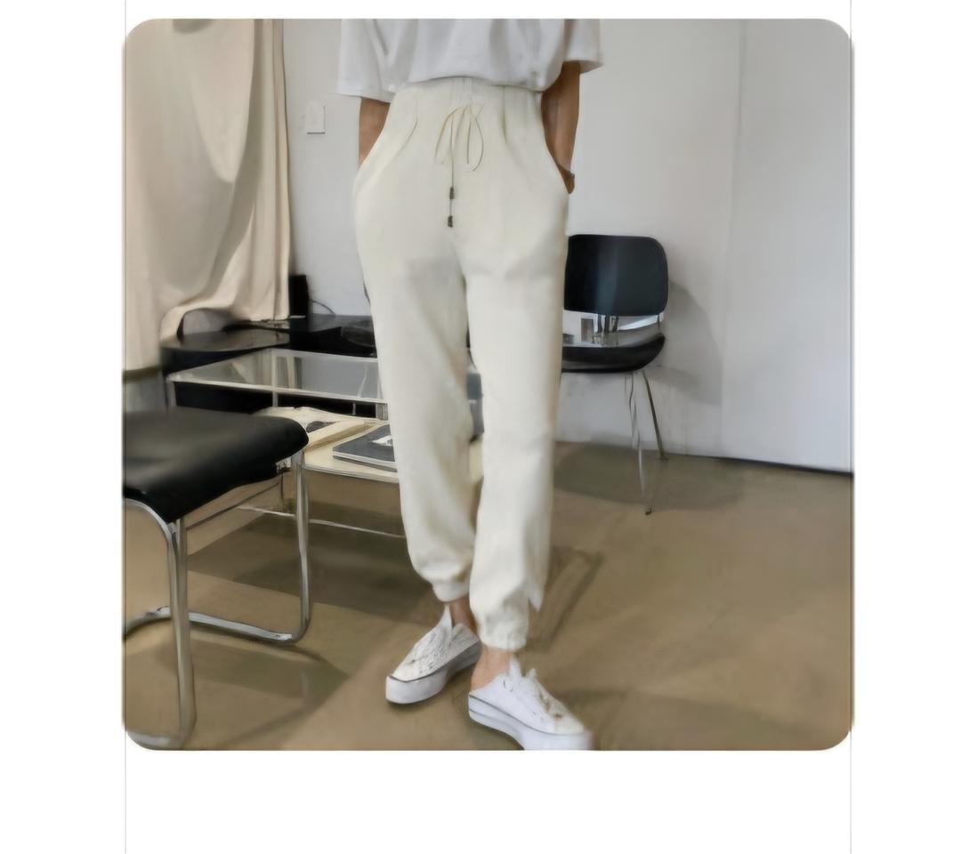 레브시티 여성 골덴 코듀로이 밴딩 조거팬츠