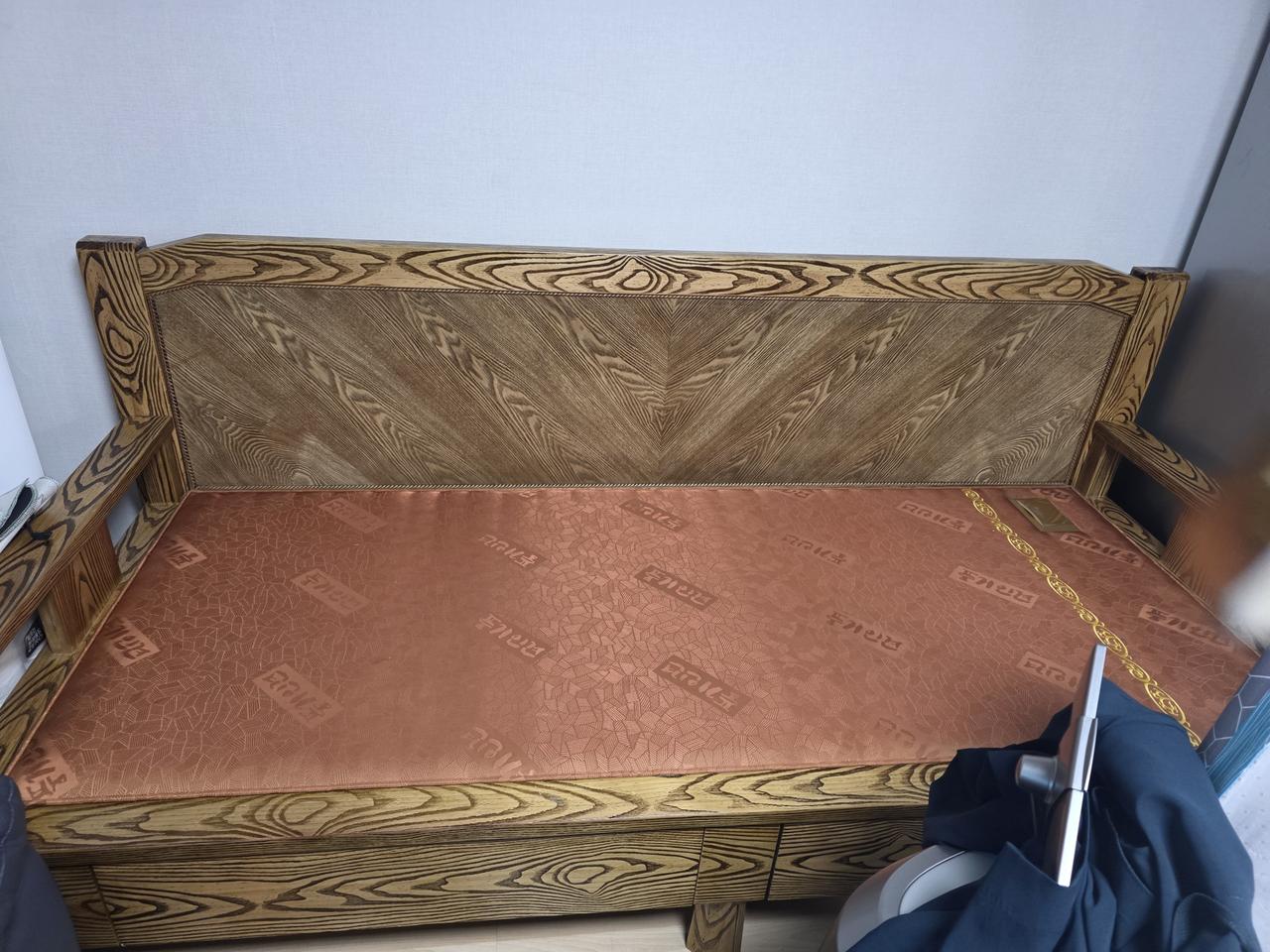 온돌 흙침대 겸 쇼파