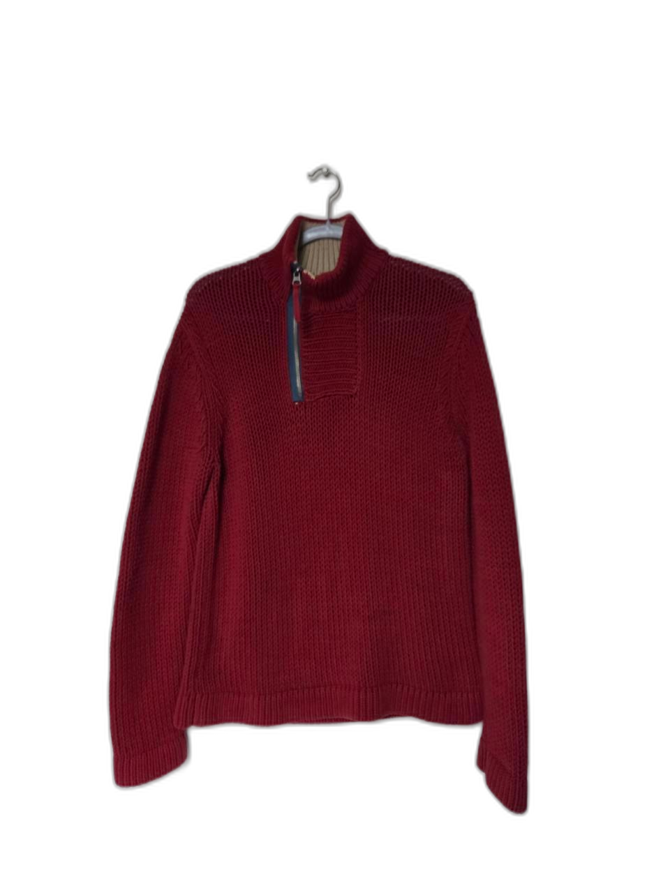 타미힐피거 남성 반집업 니트티 100~105