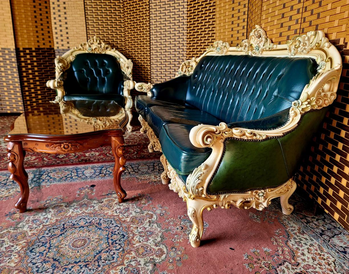 영국스타일 엔틱소파 세트