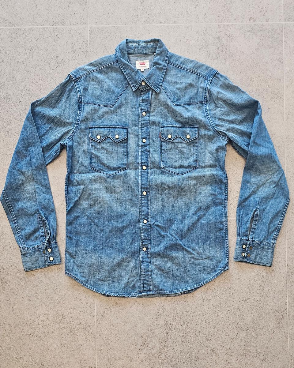 리바이스 데님 웨스턴 셔츠 M (100)