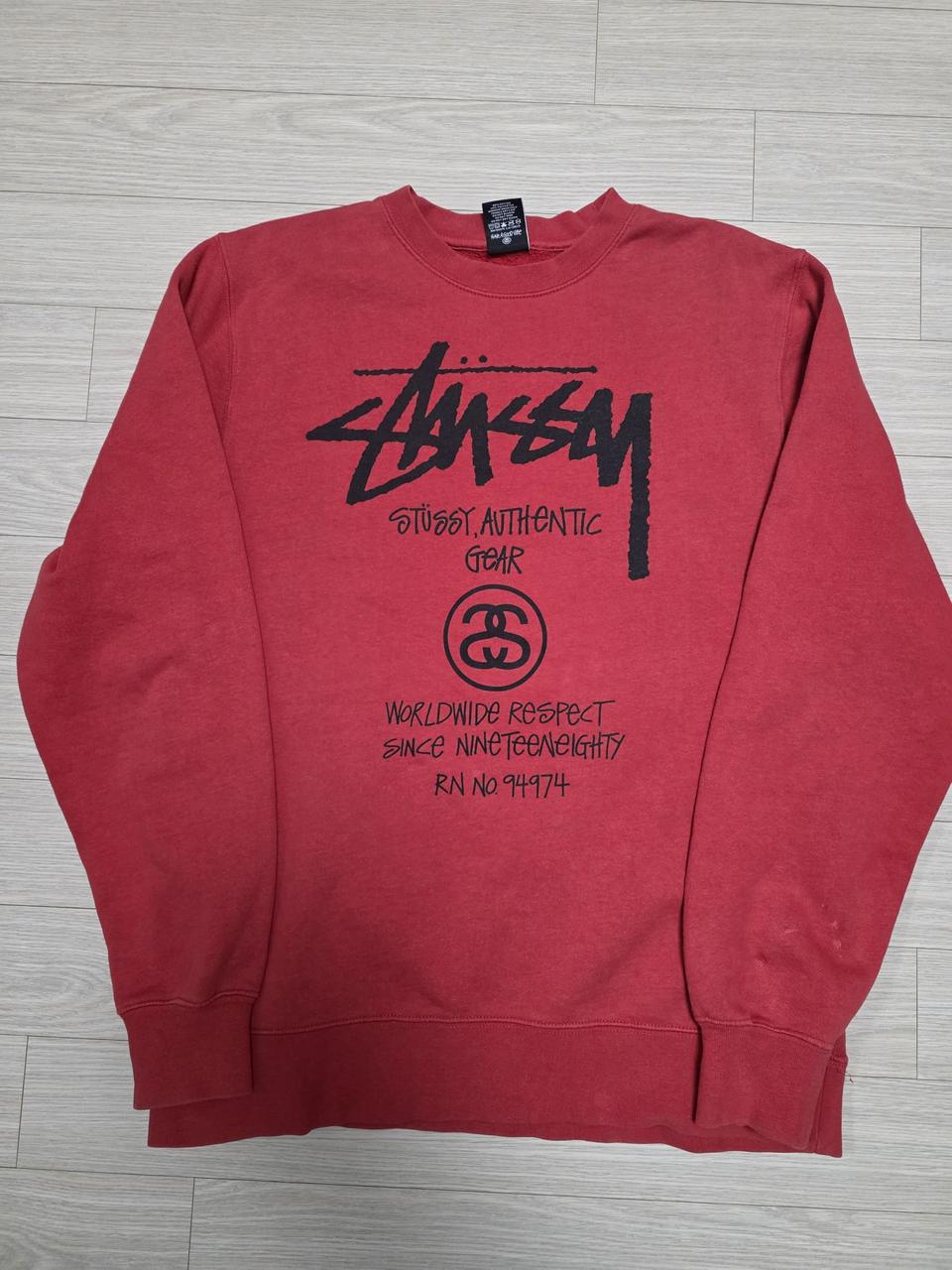 (M) 스투시 맨투맨