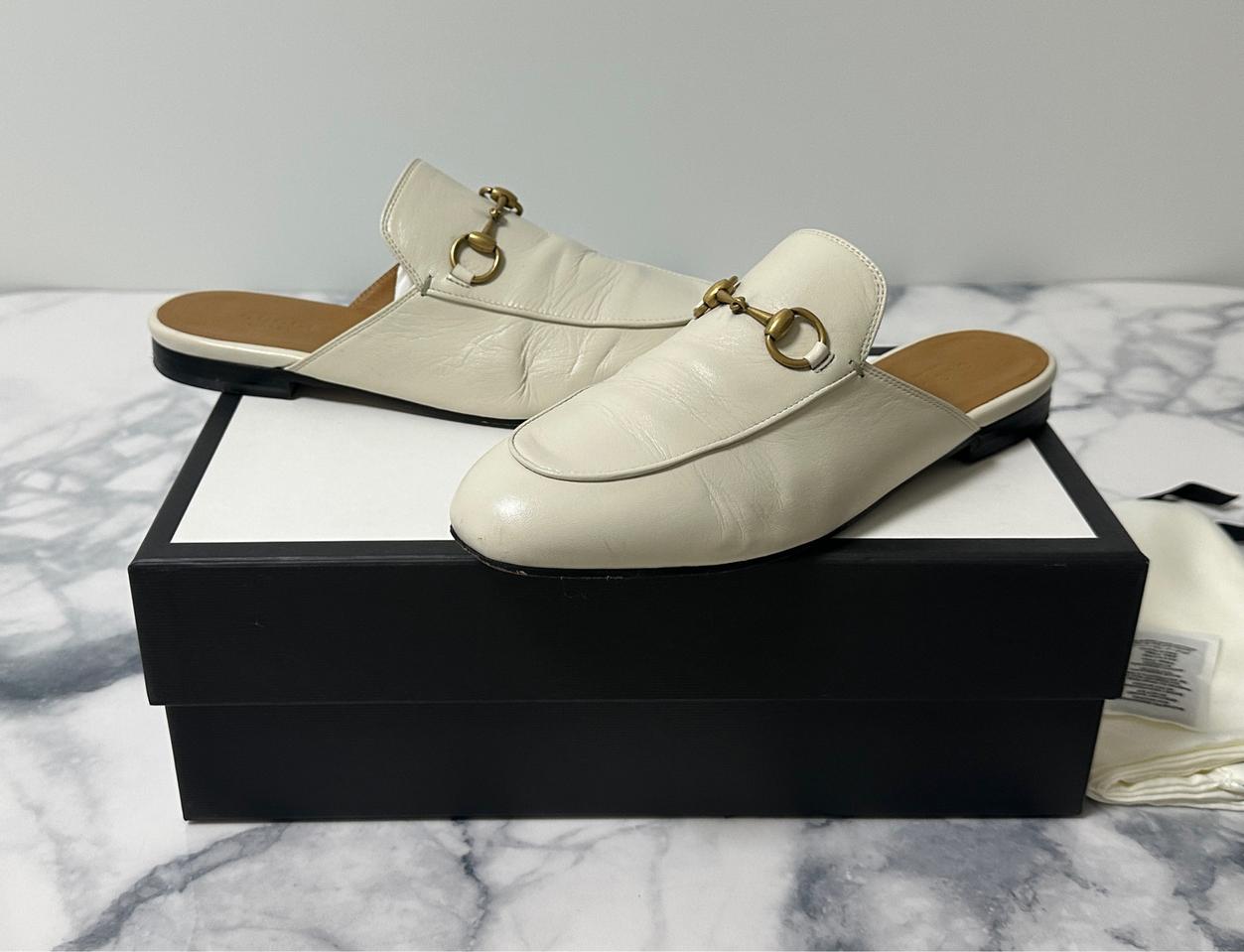 [37] 구찌 홀스빗 레더 여성 블로퍼 로퍼