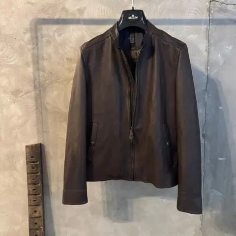마시모두띠 램스킨 래더자켓 남성100