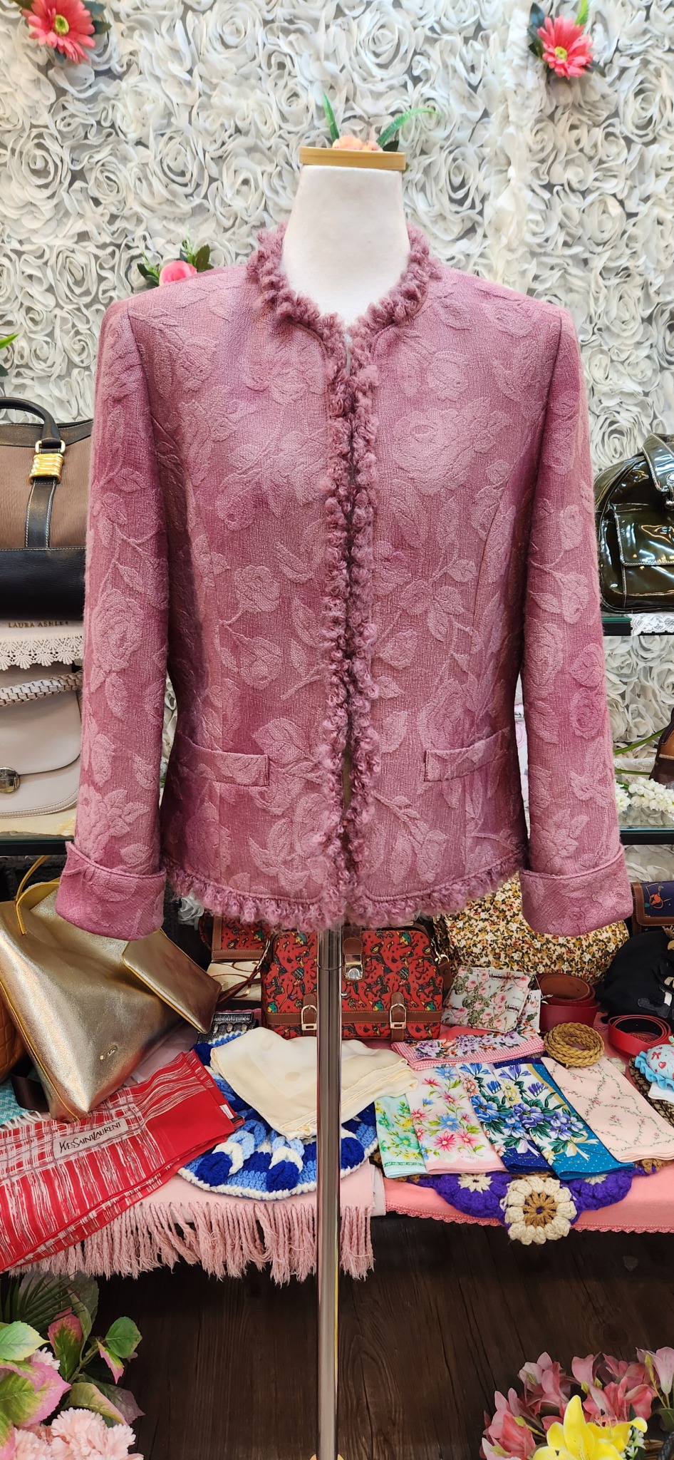 ROSACE 모 혼방 고급 자켓 (66)