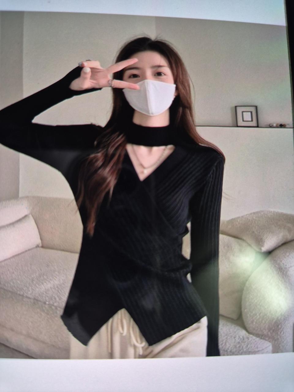 니트 럭셔리티 새상품44-66 20000