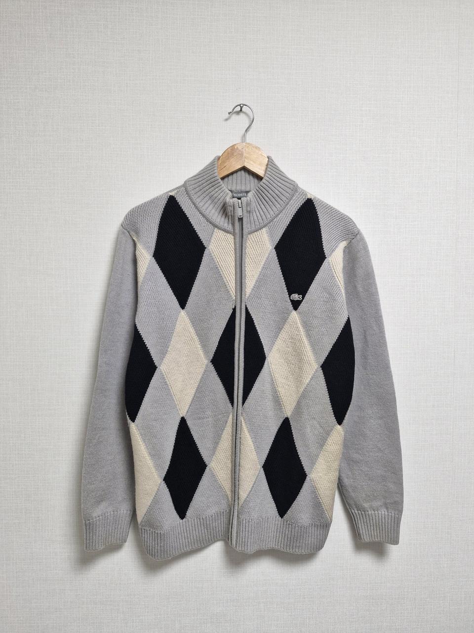 라코스테 아기일 니트 집업 100