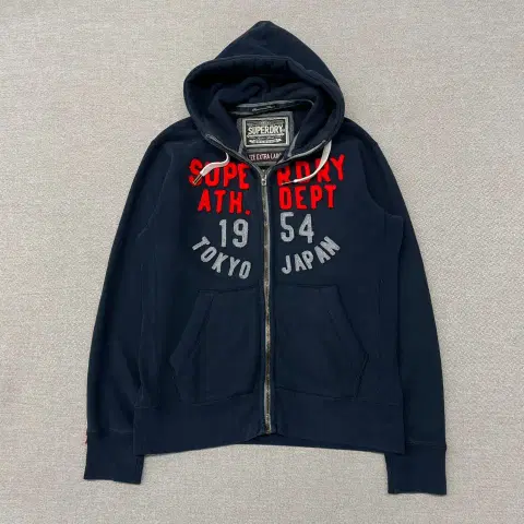 슈퍼드라이 시그니처 기모 후드집업