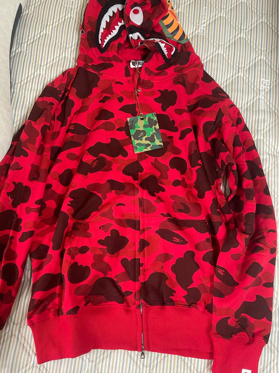 베이프 후드집업 새상품 L XL