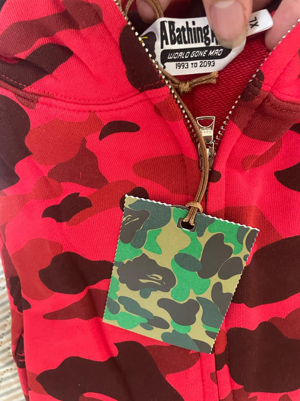 베이프 후드집업 새상품 L XL 3
