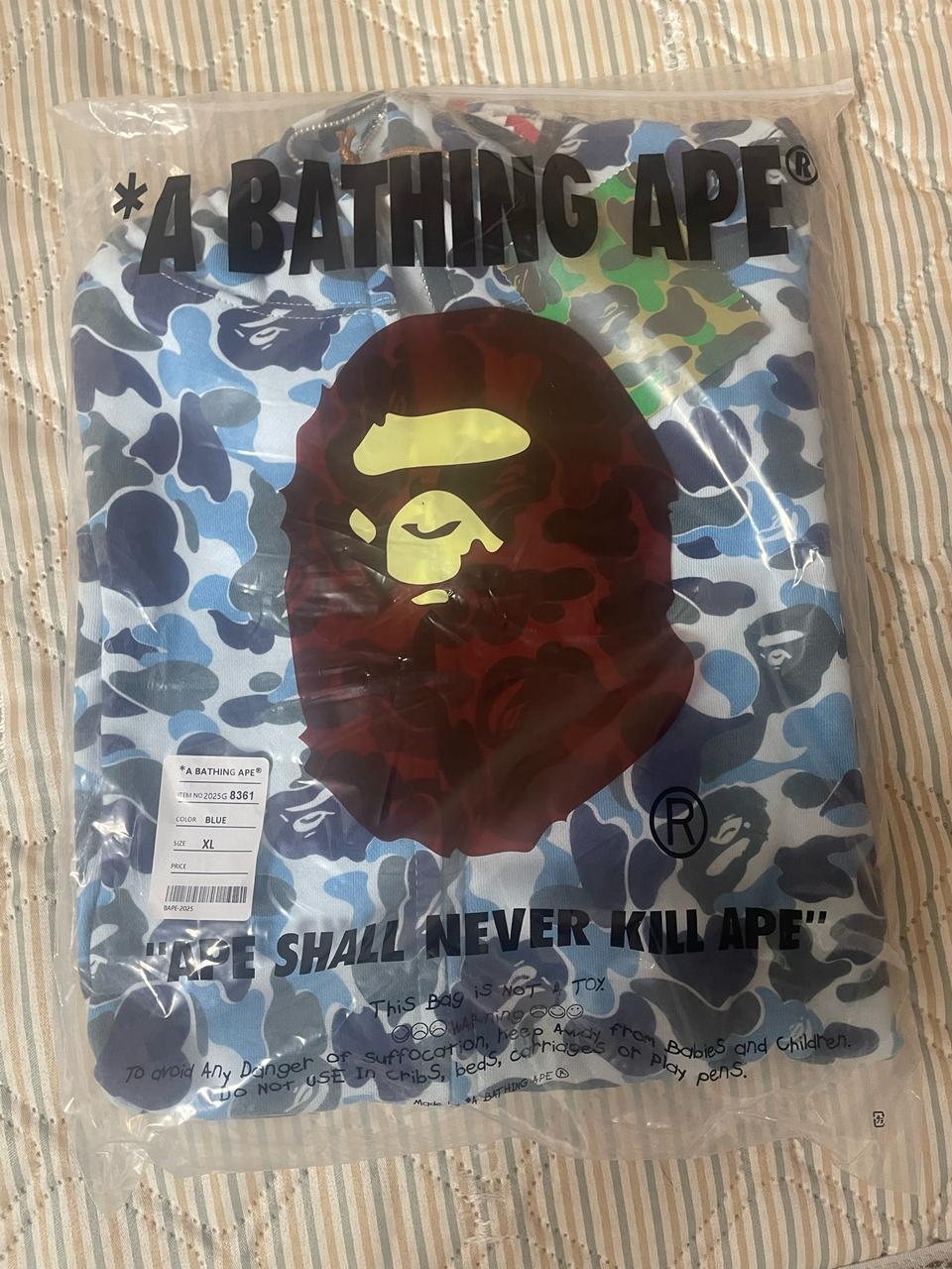 베이프 후드집업 새상품 L XL